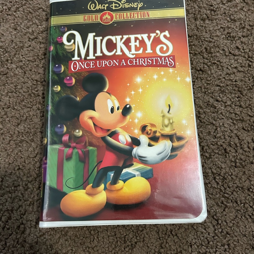 Gold Collection Mickey's Once Upon a Christmas VHS